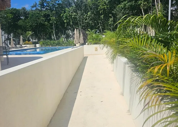 Ground Floor At The Foot Of The Pool Apartamento Playa del Carmen